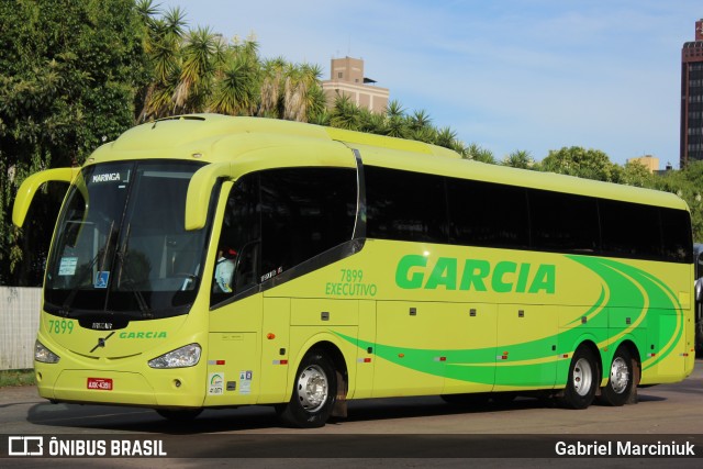 Viação Garcia 7899 na cidade de Curitiba, Paraná, Brasil, por Gabriel Marciniuk. ID da foto: 6386880.