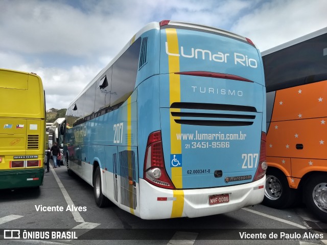 Lumar Rio Turismo 207 na cidade de Aparecida, São Paulo, Brasil, por Vicente de Paulo Alves. Número da foto: #6385317.