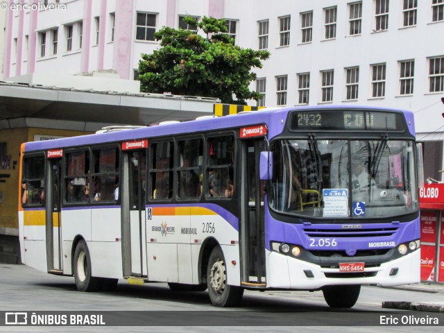 Mobibrasil São Lourenço >>> Mobi-PE 2.056 na cidade de Recife, Pernambuco, Brasil, por Eric Oliveira. Número da foto: #6382979.