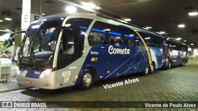 Viação Cometa 15102 na cidade de Belo Horizonte, Minas Gerais, Brasil, por Vicente de Paulo Alves. Número da foto: #6385295.