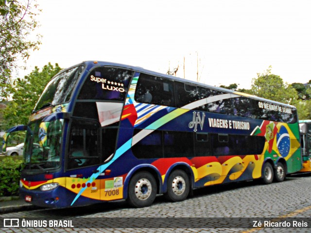 HV Viagens e Turismo 7008 na cidade de Petrópolis, Rio de Janeiro, Brasil, por Zé Ricardo Reis. ID da foto: 6385562.