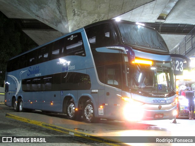 Expresso Satélite Norte 18003 na cidade de Fortaleza, Ceará, Brasil, por Rodrigo Fonseca. Número da foto: #6384775.