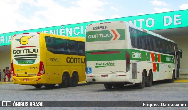 Empresa Gontijo de Transportes 21160 na cidade de Eunápolis, Bahia, Brasil, por Eriques  Damasceno. ID da foto: 6386442.