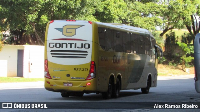 Empresa Gontijo de Transportes 18720 na cidade de Taubaté, São Paulo, Brasil, por Alex Ramos Ribeiro. Número da foto: #6386127.
