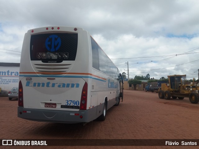 Emtram 3790 na cidade de Barra da Estiva, Bahia, Brasil, por Flávio  Santos. Número da foto: #6383458.