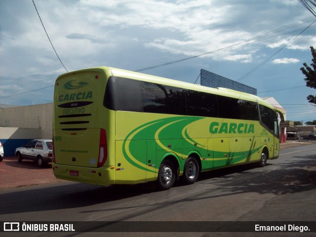 Viação Garcia 7899 na cidade de Apucarana, Paraná, Brasil, por Emanoel Diego.. ID da foto: 6385558.