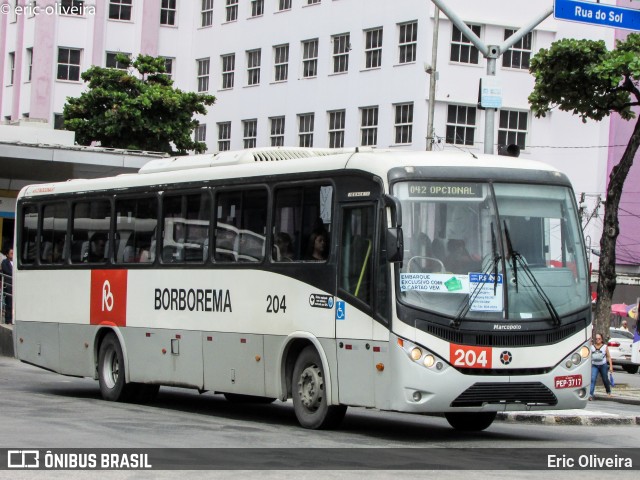 Borborema Imperial Transportes 204 na cidade de Recife, Pernambuco, Brasil, por Eric Oliveira. Número da foto: #6382962.