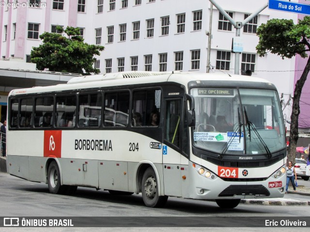 Borborema Imperial Transportes 204 na cidade de Recife, Pernambuco, Brasil, por Eric Oliveira. ID da foto: 6382962.