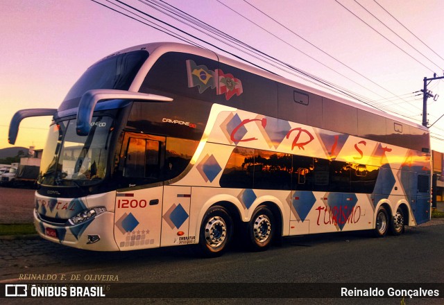 Cristal Turismo e Transporte 1200 na cidade de Indaial, Santa Catarina, Brasil, por Reinaldo Gonçalves. Número da foto: #6382939.