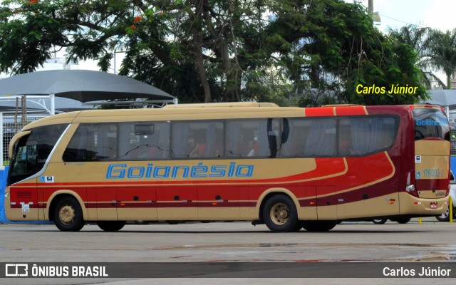 Auto Viação Goianésia 176003-2 na cidade de Goiânia, Goiás, Brasil, por Carlos Júnior. Número da foto: #6384927.