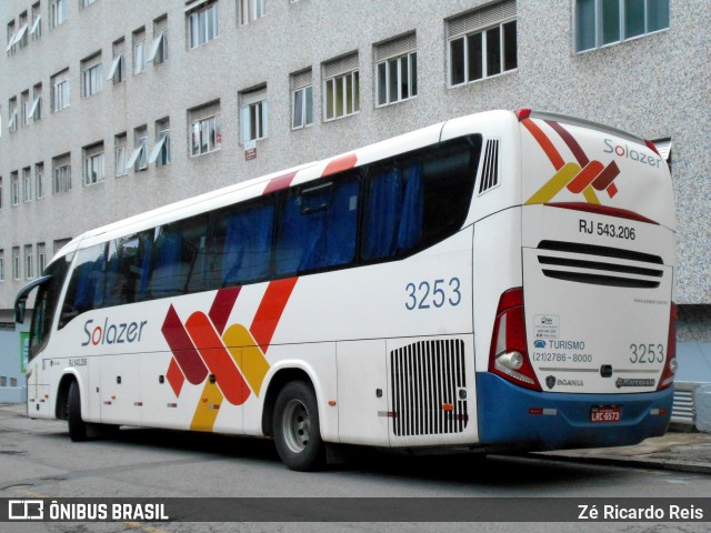 Solazer Transportes e Turismo RJ 543.206 na cidade de Petrópolis, Rio de Janeiro, Brasil, por Zé Ricardo Reis. Número da foto: #6384863.