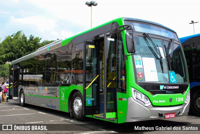 Viação Gato Preto 1 2610 na cidade de São Paulo, São Paulo, Brasil, por Matheus Gabriel dos Santos. Número da foto: #6385501.