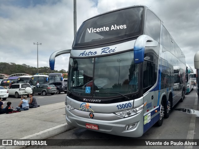 Astro Rei Turismo 13000 na cidade de Aparecida, São Paulo, Brasil, por Vicente de Paulo Alves. ID da foto: 6385347.