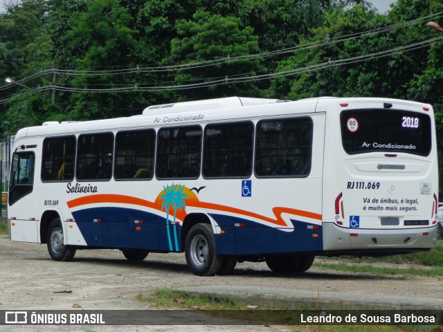 Auto Viação Salineira RJ 111.069 na cidade de Duque de Caxias, Rio de Janeiro, Brasil, por Leandro de Sousa Barbosa. ID da foto: 6385998.