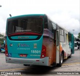 Viação Bertioga 18501 na cidade de São Paulo, São Paulo, Brasil, por Felipe Goncalves do Vale. Número da foto: #:id.