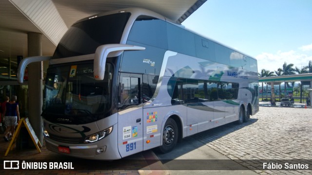 Nambei Turismo 891 na cidade de Pariquera-Açu, São Paulo, Brasil, por Fábio Santos. Número da foto: #6389222.