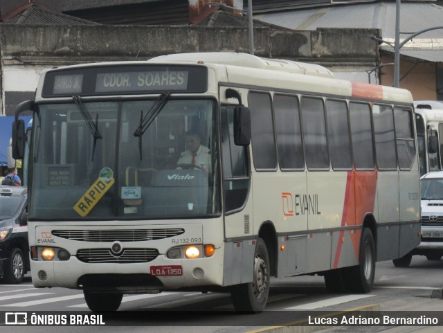 Evanil Transportes e Turismo RJ 132.093 na cidade de Rio de Janeiro, Rio de Janeiro, Brasil, por Lucas Adriano Bernardino. Número da foto: #6389242.