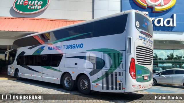 Nambei Turismo 891 na cidade de Pariquera-Açu, São Paulo, Brasil, por Fábio Santos. Número da foto: #6389231.