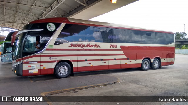 Santa Maria Fretamento e Turismo > Transportes Santa Maria(SP) 700 na cidade de Curitiba, Paraná, Brasil, por Fábio Santos. Número da foto: #6387466.