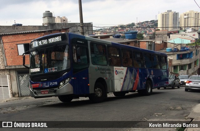 Viação Osasco 21.319 na cidade de Osasco, São Paulo, Brasil, por Kevin Miranda Barros. ID da foto: 6388565.