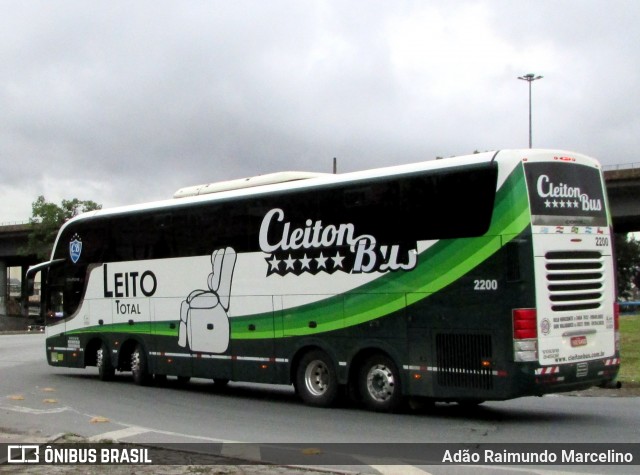 Cleiton Bus Executive 2200 na cidade de Belo Horizonte, Minas Gerais, Brasil, por Adão Raimundo Marcelino. ID da foto: 6323823.