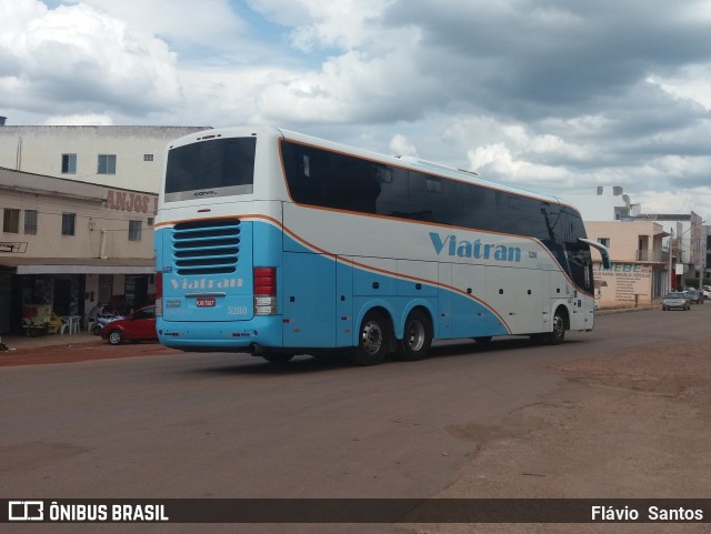 Viatran - Viação TransBrasília 5280 na cidade de Barra da Estiva, Bahia, Brasil, por Flávio  Santos. ID da foto: 6322491.