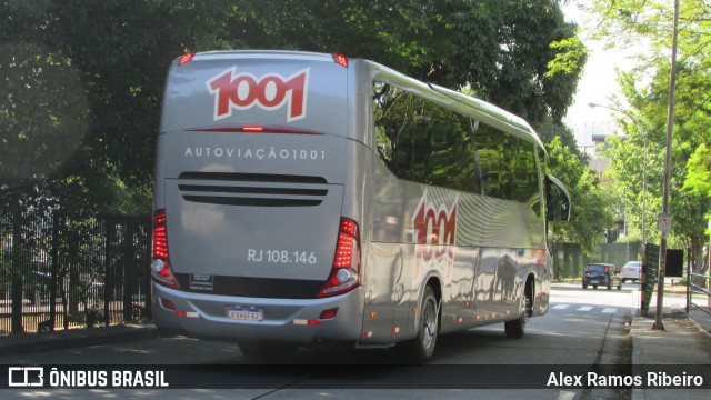 Auto Viação 1001 RJ 108.146 na cidade de São Paulo, São Paulo, Brasil, por Alex Ramos Ribeiro. Número da foto: #6392445.