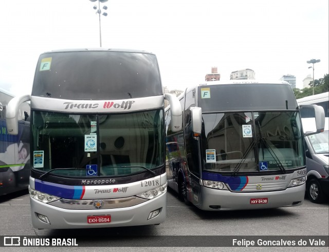 Trans Wolff Transportes e Turismo 12018 na cidade de São Paulo, São Paulo, Brasil, por Felipe Goncalves do Vale. ID da foto: 6393210.