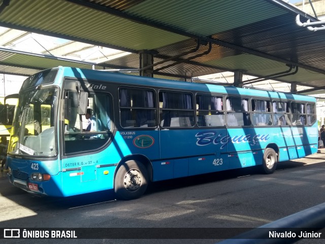 Biguaçu Transportes Coletivos Administração e Participação 423 na cidade de Florianópolis, Santa Catarina, Brasil, por Nivaldo Júnior. ID da foto: 6389881.