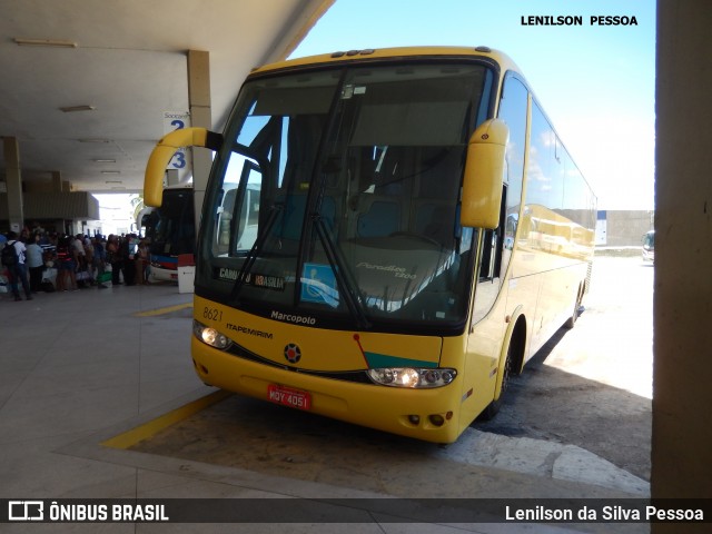 Viação Itapemirim 8621 na cidade de Caruaru, Pernambuco, Brasil, por Lenilson da Silva Pessoa. ID da foto: 6390117.