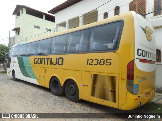 Empresa Gontijo de Transportes 12385 na cidade de Araçuaí, Minas Gerais, Brasil, por Juninho Nogueira. ID da foto: 6393349.