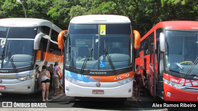 Viação Vale do Tietê 809 na cidade de Aparecida, São Paulo, Brasil, por Alex Ramos Ribeiro. ID da foto: 6392309.