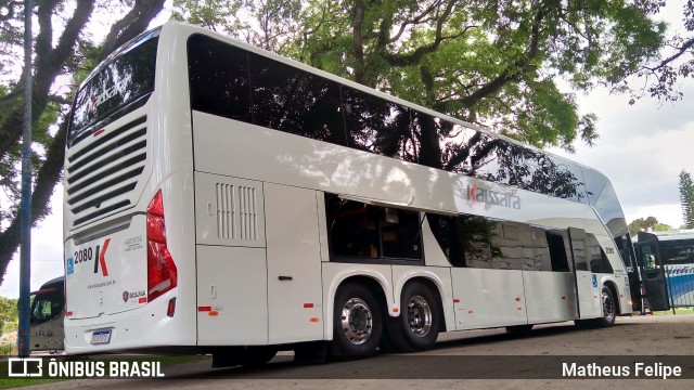 Kaissara - Viação Caiçara 2080 na cidade de Curitiba, Paraná, Brasil, por Matheus Felipe. Número da foto: #6390750.