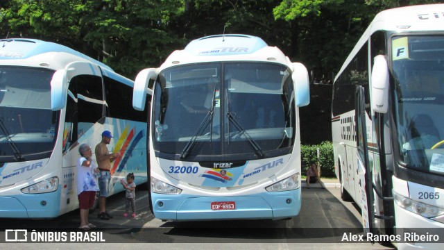 Microtur Transportadora Turística 32000 na cidade de Aparecida, São Paulo, Brasil, por Alex Ramos Ribeiro. ID da foto: 6392277.