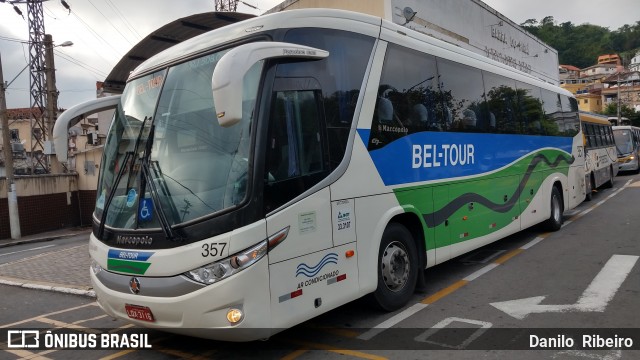 Bel-Tour Transportes e Turismo 357 na cidade de Barra do Piraí, Rio de Janeiro, Brasil, por Danilo  Ribeiro. Número da foto: #6395399.
