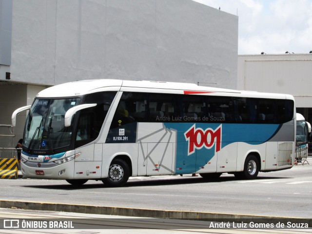Auto Viação 1001 RJ 108.391 na cidade de Rio de Janeiro, Rio de Janeiro, Brasil, por André Luiz Gomes de Souza. Número da foto: #6396482.