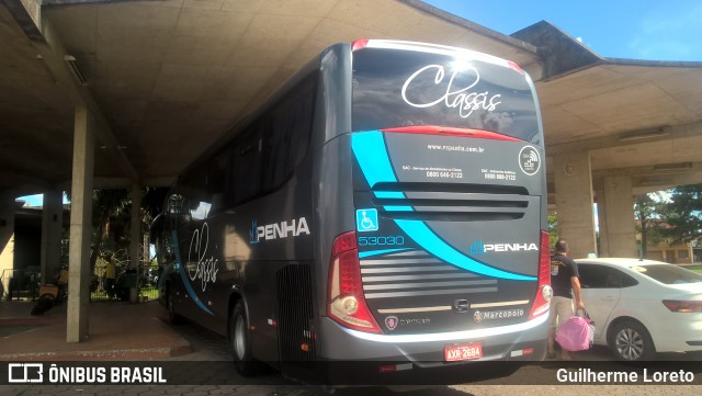 Empresa de Ônibus Nossa Senhora da Penha 53030 na cidade de Bagé, Rio Grande do Sul, Brasil, por Guilherme Loreto. Número da foto: #6394285.