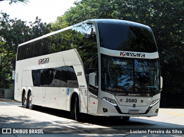 Kaissara - Viação Caiçara 2080 na cidade de Brasil, por Luciano Ferreira da Silva. Número da foto: #6397014.