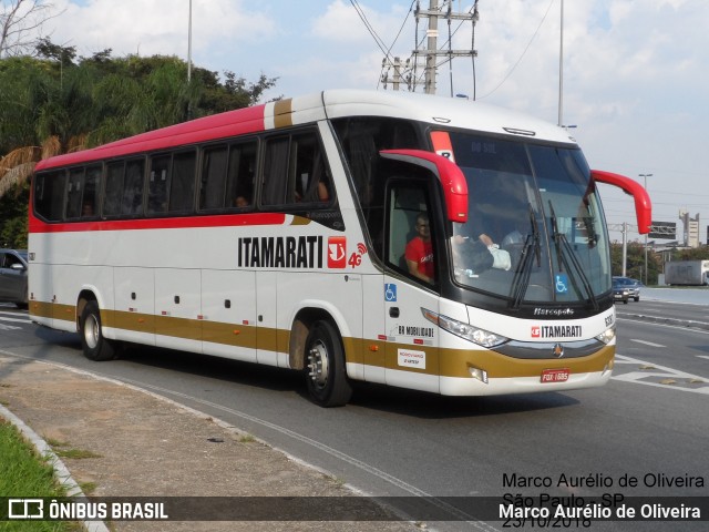 Expresso Itamarati 6387 na cidade de São Paulo, São Paulo, Brasil, por Marco Aurélio de Oliveira. ID da foto: 6393970.