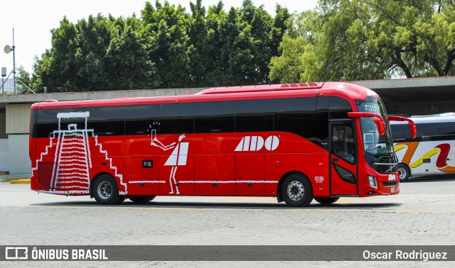 ADO - Autobuses de Oriente 0596 na cidade de Brasil, por Oscar Rodriguez . ID da foto: 6397539.