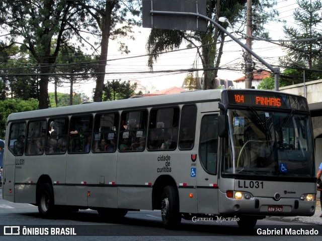 Araucária Transportes Coletivos LL031 na cidade de Curitiba, Paraná, Brasil, por Gabriel Machado. Número da foto: #6394368.