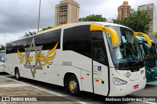 Trans Pitty Transporte 011 na cidade de São Paulo, São Paulo, Brasil, por Matheus Gabriel dos Santos. ID da foto: 6325663.