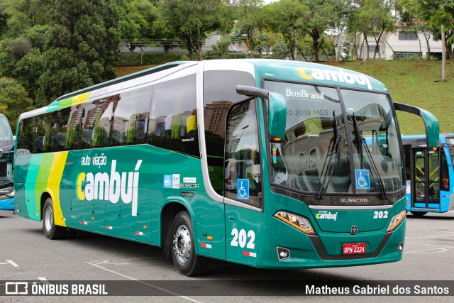 Auto Viação Cambuí 202 na cidade de São Paulo, São Paulo, Brasil, por Matheus Gabriel dos Santos. Número da foto: #6325704.