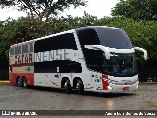 Auto Viação Catarinense 3732 na cidade de São Paulo, São Paulo, Brasil, por André Luiz Gomes de Souza. Número da foto: #6324926.