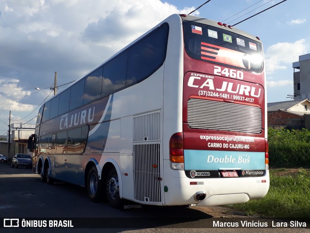 Expresso Cajuru 2460 na cidade de Carmo do Cajuru, Minas Gerais, Brasil, por Marcus Vinicius Lara Silva. ID da foto: 6324145.