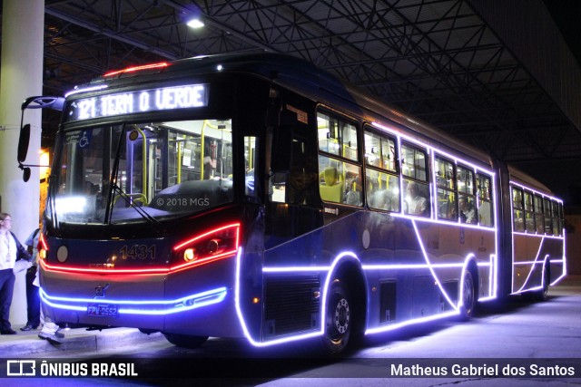VB Transportes e Turismo 1431 na cidade de Campinas, São Paulo, Brasil, por Matheus Gabriel dos Santos. Número da foto: #6325796.