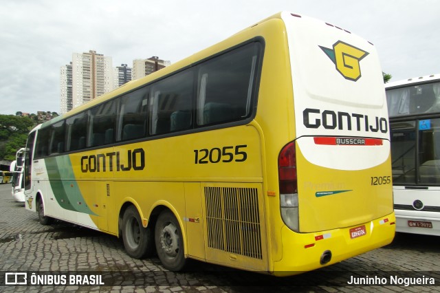 Empresa Gontijo de Transportes 12055 na cidade de Belo Horizonte, Minas Gerais, Brasil, por Juninho Nogueira. ID da foto: 6326090.