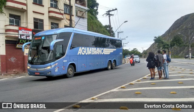 Viação Águia Branca 32450 na cidade de Vitória, Espírito Santo, Brasil, por Everton Costa Goltara. ID da foto: 6326668.