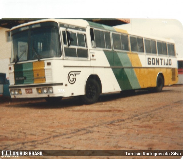 Empresa Gontijo de Transportes 4515 na cidade de Campanha, Minas Gerais, Brasil, por Tarcisio Rodrigues da Silva. ID da foto: 6326619.