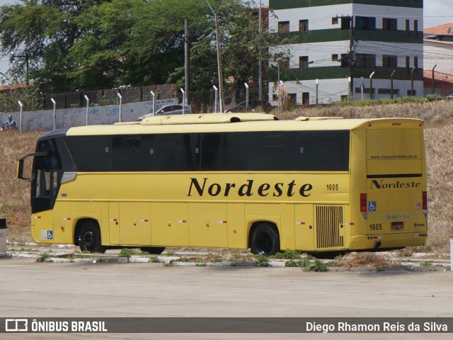 Viação Nordeste 1605 na cidade de Natal, Rio Grande do Norte, Brasil, por Diego Rhamon Reis da Silva. Número da foto: #6327759.